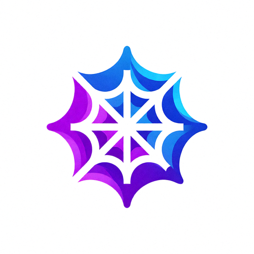蜘蛛直播官网Logo，绿色蜘蛛图标搭配品牌文字